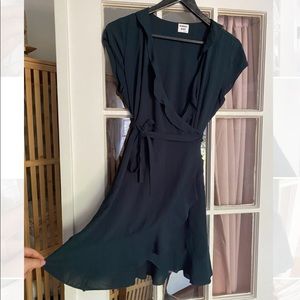 Aritzia/Sunday Best mini wrap dress